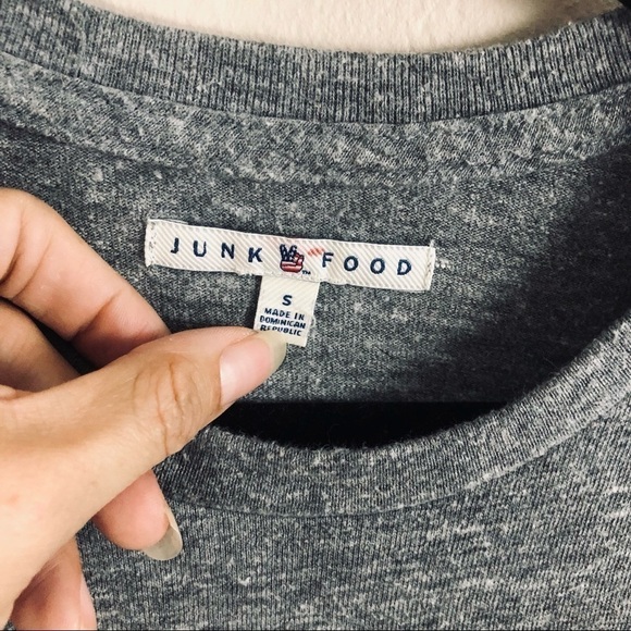 Junk Food brand Nola gray graphic tee men’s size small - Picture 2 of 4